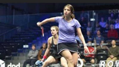 يثرب عادل تواجه صابرينا صبحي في نهائي مونت كارلو للاسكواش