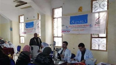 ”نور حياة“ تفحص 1200 مواطن بـ”المنوفية“ ضد ضعف الإبصار