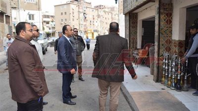 حملة لغلق المقاهي غير المرخصة بالمنيا