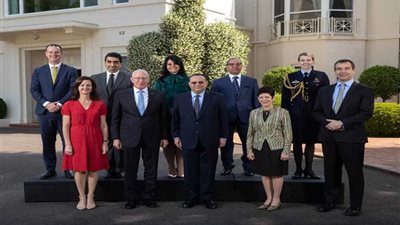 السفير المصري لدى أستراليا يقدم أوراق اعتماده للحاكم العام