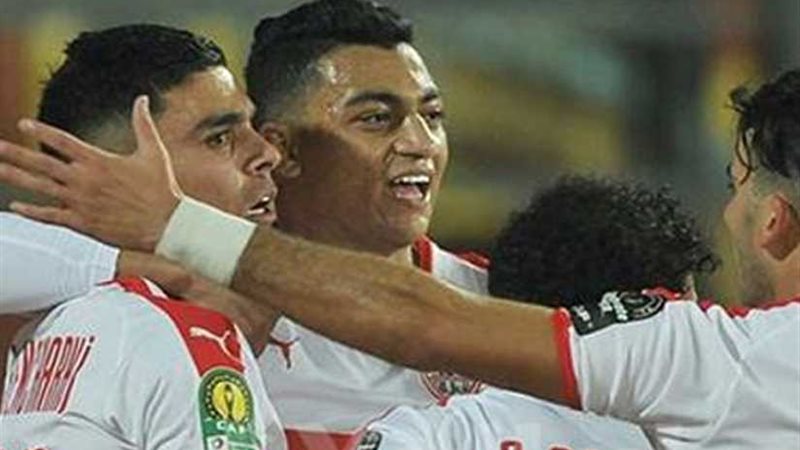 انطلاق مباراة الزمالك