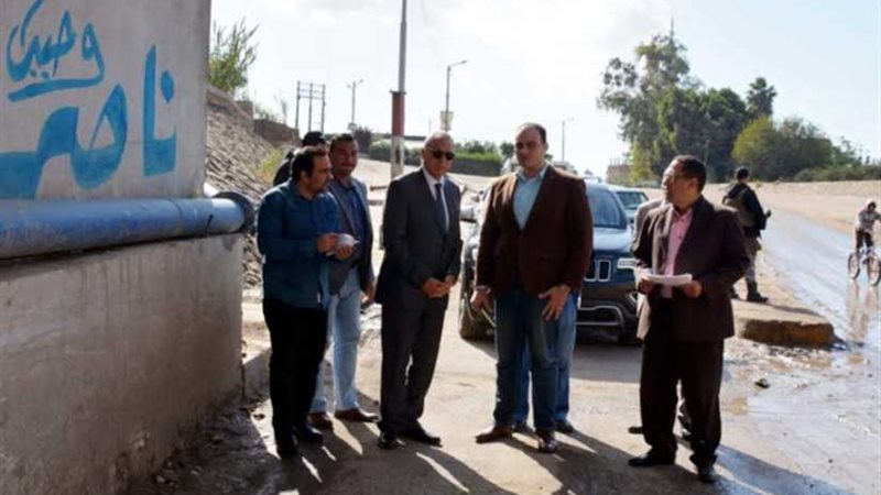 محافظ القليوبية يتفقد