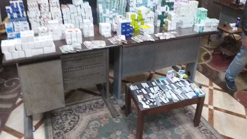 ضبط 22 ألف قرص دوائي