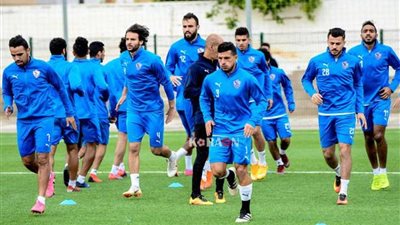 تدريبات بدنية للاعبي الزمالك