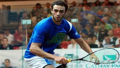رامي عاشور يدعم فراعنة الإسكواش قبل انطلاق المونديال