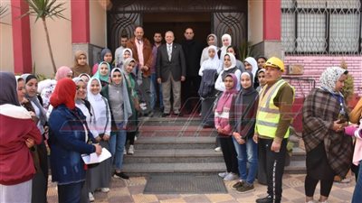 مياه القليوبية تستقبل وفدًا من طالبات المدارس 