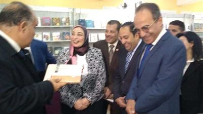 بالصور.. هيئة الكتاب تفتتح معرض الحوامدية الأول للكتاب