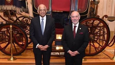 رئيس مجلس النواب يصطحب نظيره التشيلي في جولة تفقدية داخل أروقة ومتحف البرلمان