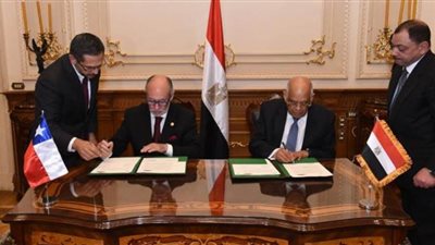 رئيس مجلس النواب يوقع اتفاقية إطارية للتعاون مع نظيره التشيلي