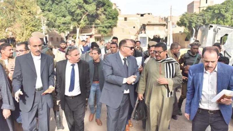 محافظ أسيوط يتفقد