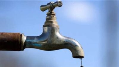 قطع المياه عن شبين القناطر