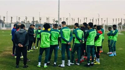 المصري يواصل تدريباته استعدادًا لنهضة بركان في الكونفيدرالية