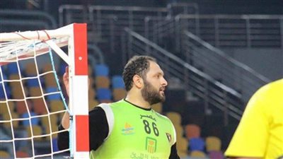 إصابة هادي رفعت حارس منتخب اليد بقطع في وتر أكيلس