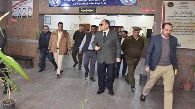 محافظ أسيوط يتفقد مركز شرطة ساحل سليم