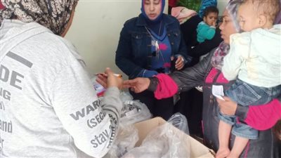 الكشف على ٣٠٠ مريض بقافلة طبية مجانية غرب الإسكندرية