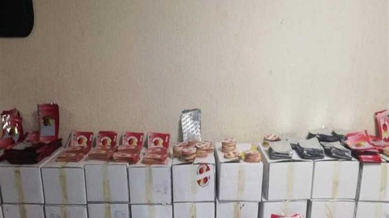 ضبط 100 كيلو من أدخنة