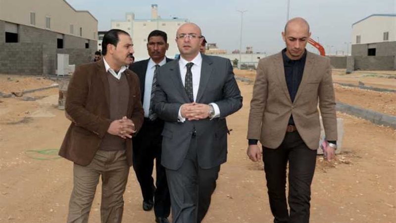 محافظ بني سويف يتفقد