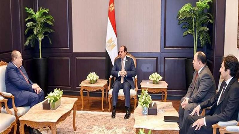 الرئيس السيسي: البنك