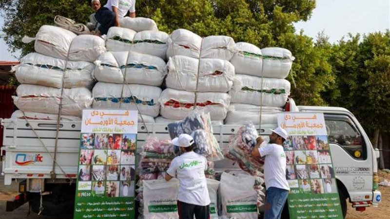 توزيع 16 ألف لحاف