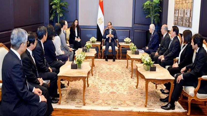 الرئيس السيسي يلتقي