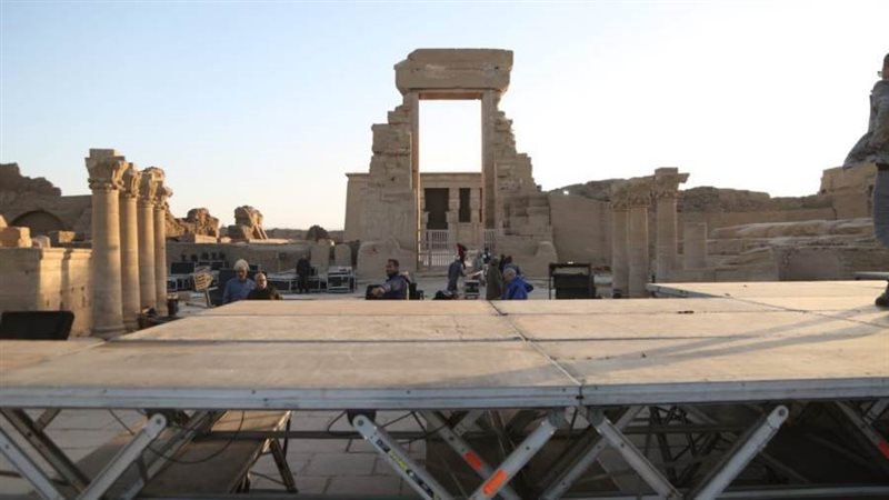 مسرح معبد دندرة للموسيقى