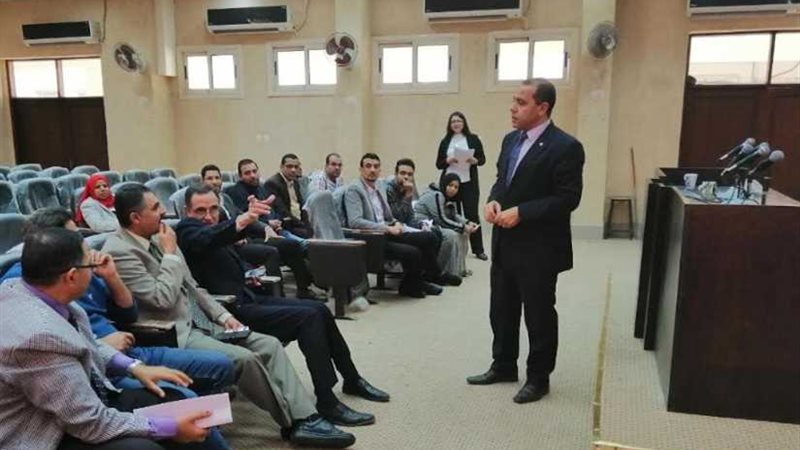 ورشة عمل بجامعة حلوان