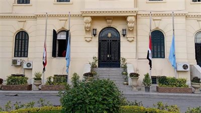 تنكيس أعلام محافظة القاهرة