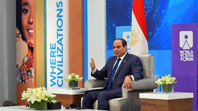 فعاليات اليوم الثالث لمنتدى شباب العالم بشرم الشيخ بحضور الرئيس السيسى