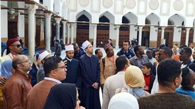 الشباب والرياضة تنظم جولة تثقيفية داخل مرصد الفتاوى الإلكترونية وجامع الأزهر