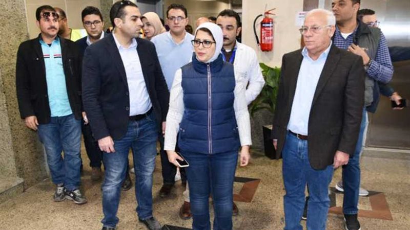 وزيرة الصحة تتفقد