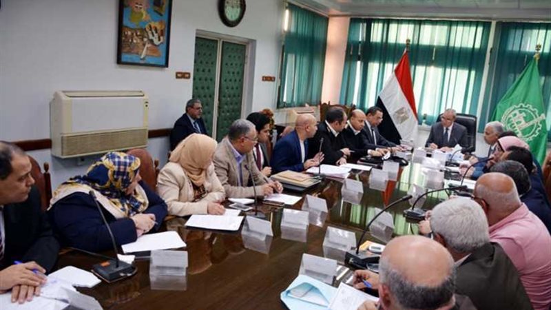 محافظ القليوبية يلتقي