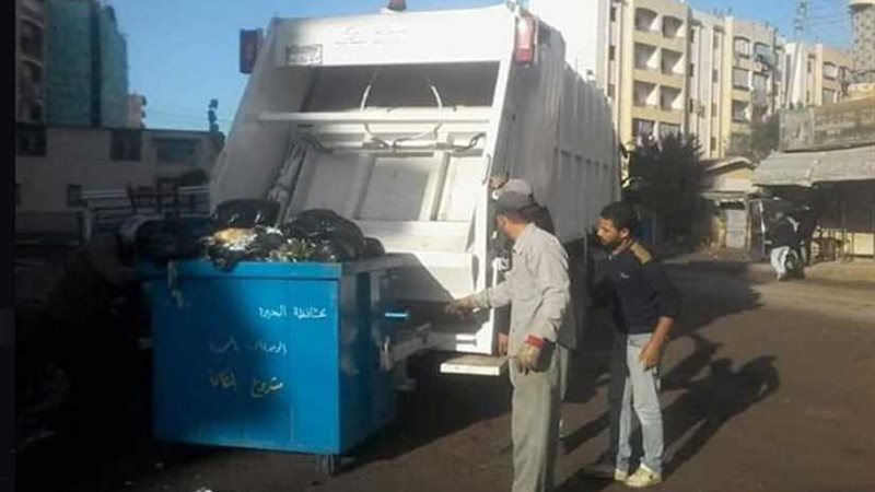 رفع 938 طنا من تراكمات