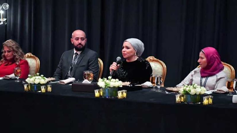 انتصار السيسي: تبادلت