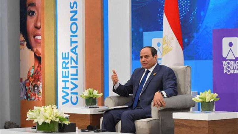 عاجل.. السيسي: أنا