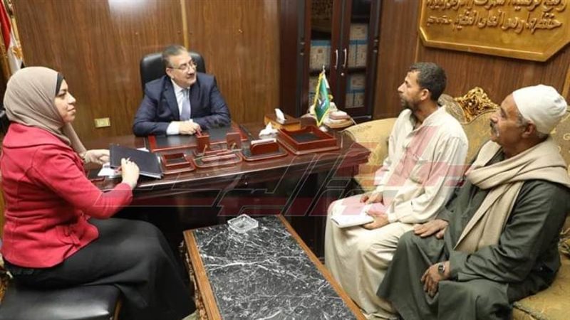 محافظ المنوفية يلتقي