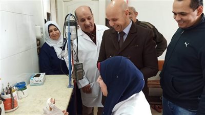 مرور مفاجئ لوكيل الصحة بالشرقية على مستشفى بلبيس المركزي