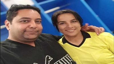 أولى محكمات الدوري المصري توجه رسالة خاصة لزوجها