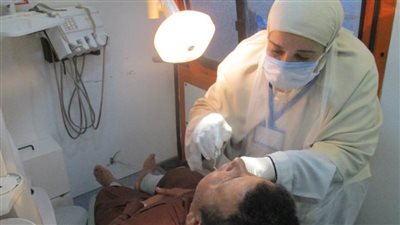 فحص 1700 مواطن بكفر الجزيرة مركز ناصر 