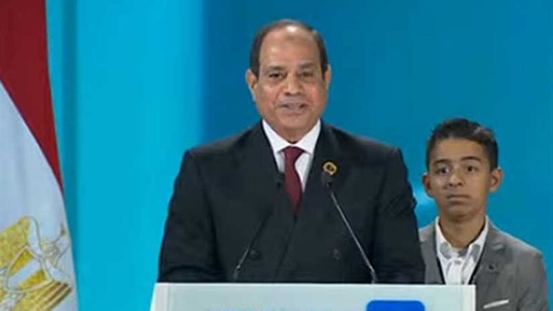 الرئيس السيسي يرد