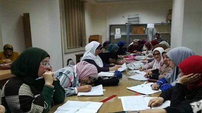 استمرار ورش تعليم فن التفصيل ومبادئ الخياطة بقصر ثقافة دمنهور