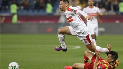 انتهاء الشوط الأول .. الزمالك يتعادل مع الترجي إيجابيًا  