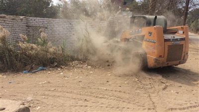 رفع 70 طن قمامة ببنى سويف