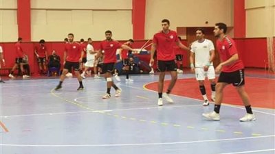 فراعنة اليد يتفوق علي العراق 26 / 20 وديا استعدادًا لأمم إفريقيا
