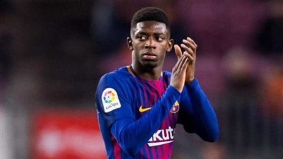 ديمبلي يعود إلى تدريبا برشلونة