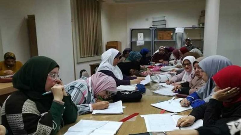 استمرار ورش تعليم