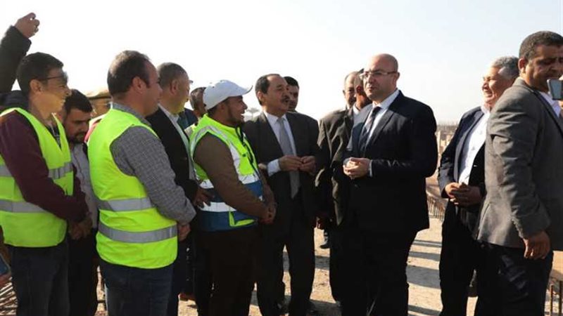 استئناف العمل بكوبرى