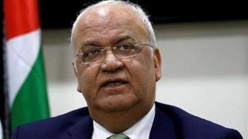 عريقات يطلع وفدا
