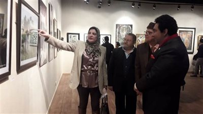 افتتاح معرض 