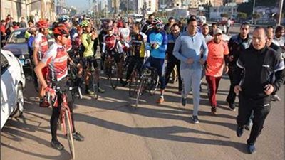 محافظ الدقهلية يشارك في ماراثون 