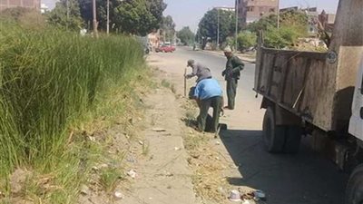 حملات نظافة وتجميل بشوارع وأحياء أبوقرقاص